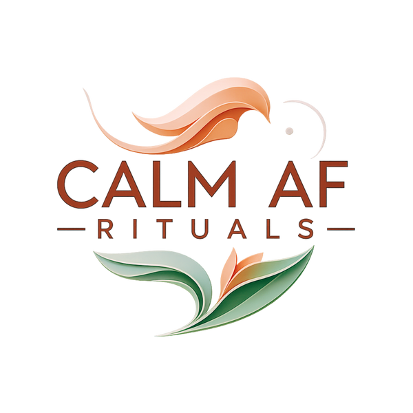 Calm AF Rituals, ceaiuri de baie si saruri de baie pentru relaxare, aromaterapie